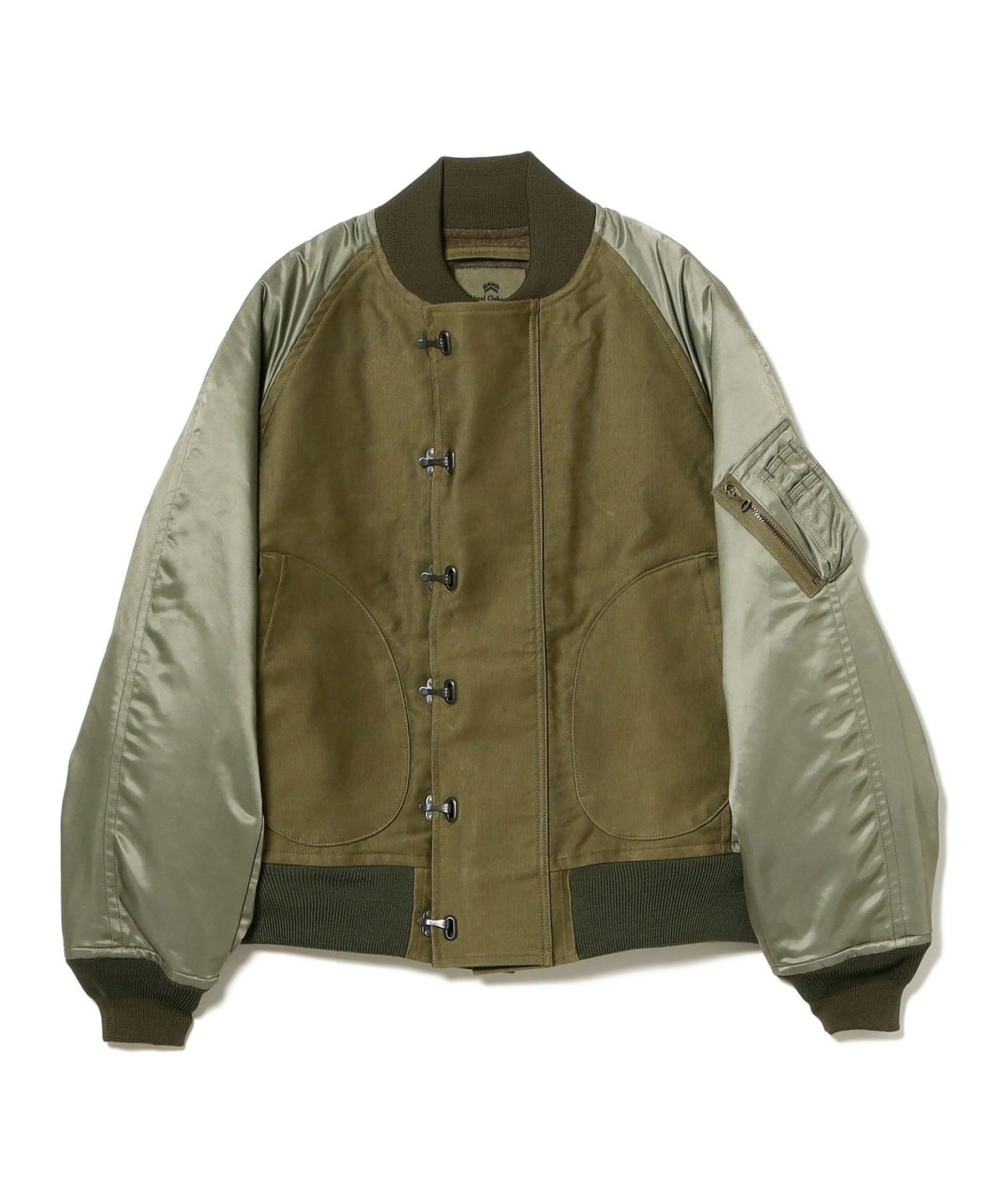 NIGEL CABOURN ナイジェルケーボン / 40s US CLIP JACKET - MODIFY ブルゾン MEN ﾀﾞｰｸｸﾞﾘｰﾝ 50