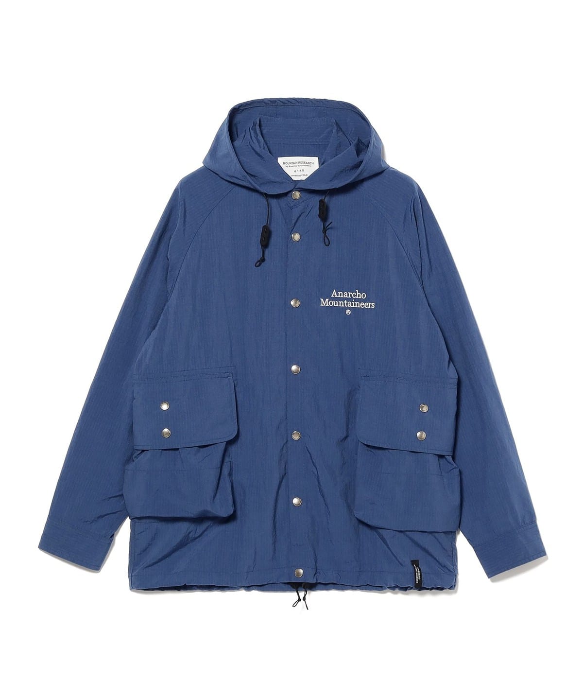 MOUNTAIN RESEARCH マウンテンリサーチ / Coach Shirt + ブルゾン MEN Blue XL MOUNTAIN RESEARCH マウンテンリサーチ / Coach Shirt + ブルゾン MEN Blue XL