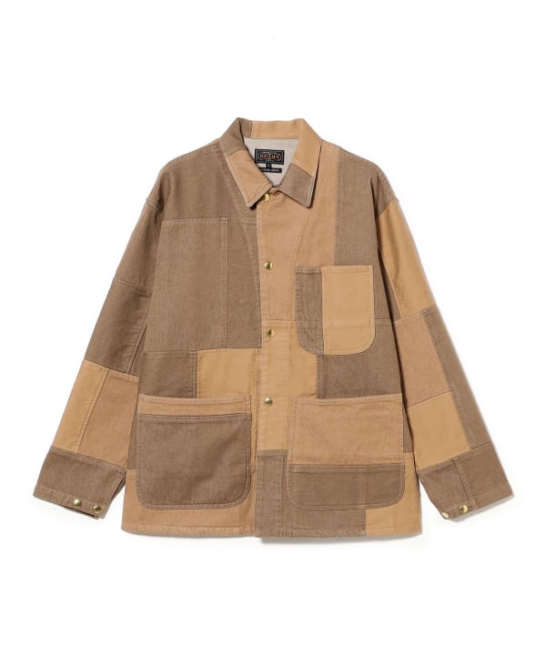 MIL Chore Jacket OC Brown Patchwork