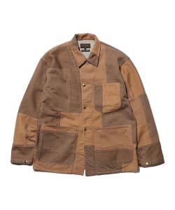 MIL Chore Jacket OC Brown Patchwork