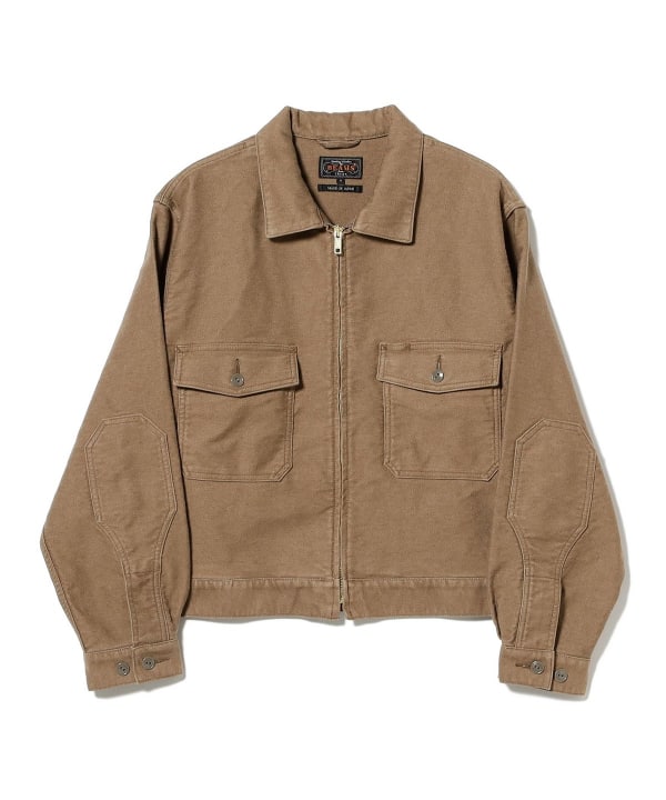 WORK Jacket OC Brown Moleskin