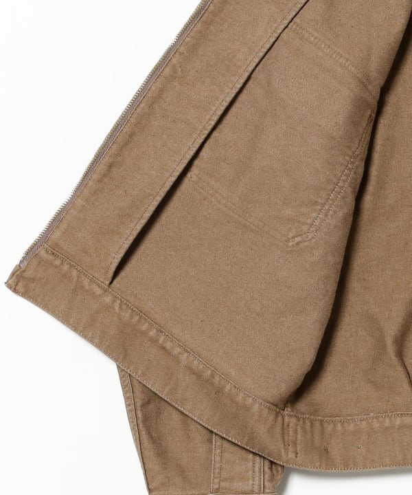 WORK Jacket OC Brown Moleskin