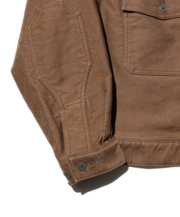 WORK Jacket OC Brown Moleskin