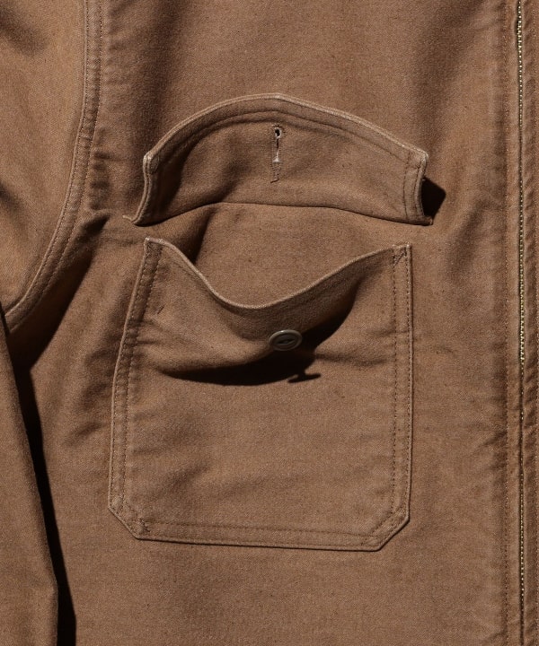WORK Jacket OC Brown Moleskin