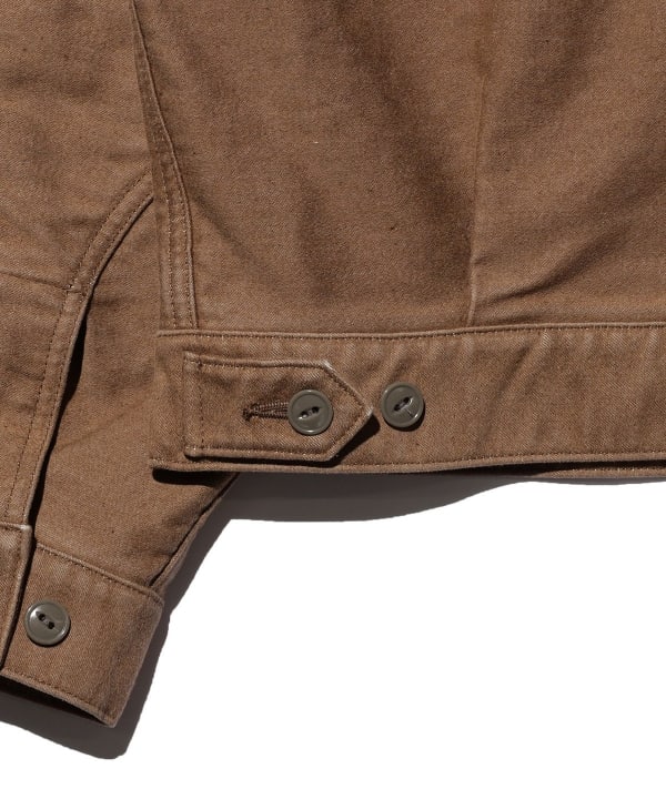 WORK Jacket OC Brown Moleskin