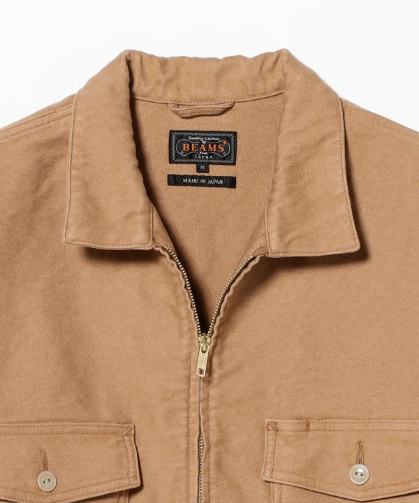 WORK Jacket OC Brown Moleskin