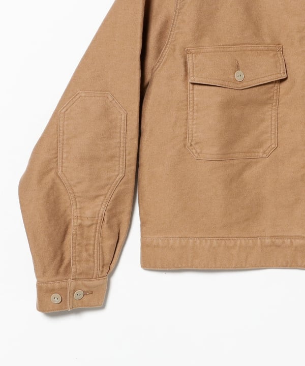 WORK Jacket OC Brown Moleskin