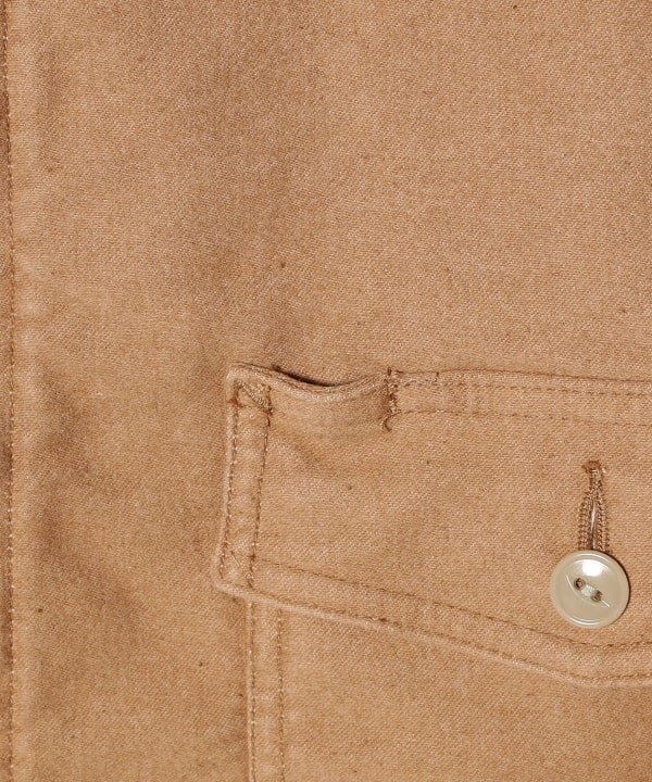 WORK Jacket OC Brown Moleskin