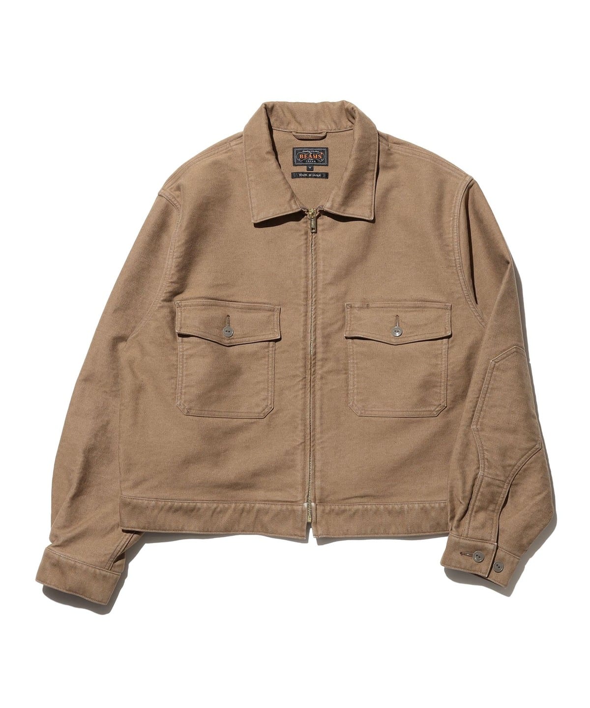 BEAMS PLUS（ビームス プラス）WORK Jacket OC Brown Moleskin