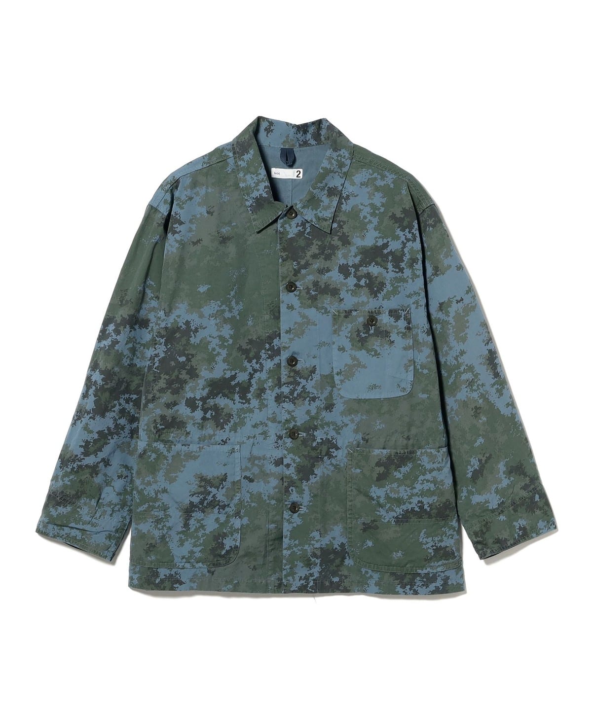 BEAMS PLUS（ビームス プラス）ts(s) / Garment Dye Camo Print Cotton