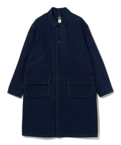 POST OVERALLS / #3138-VIC Atelier DEE : vintage indigo canvas deep washed indigo