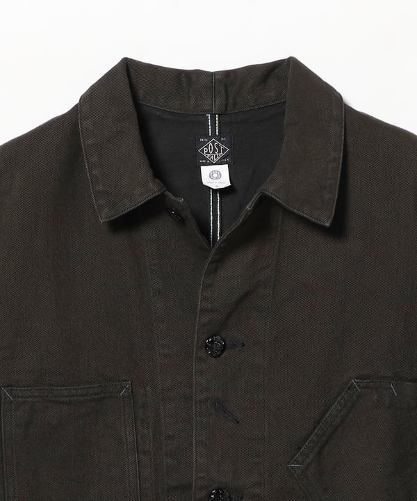POST OVERALLS / #3102SB-WFC SWEETBEAR 3 : w flat twill charcoal