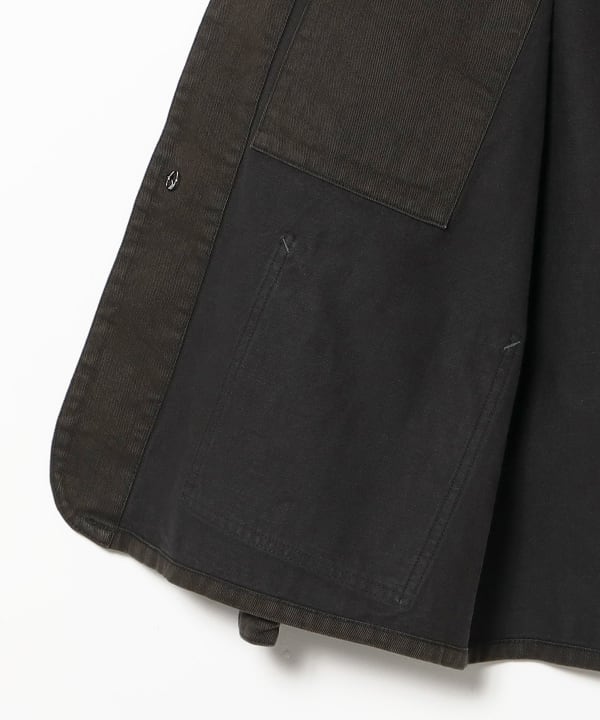POST OVERALLS / #3102SB-WFC SWEETBEAR 3 : w flat twill charcoal
