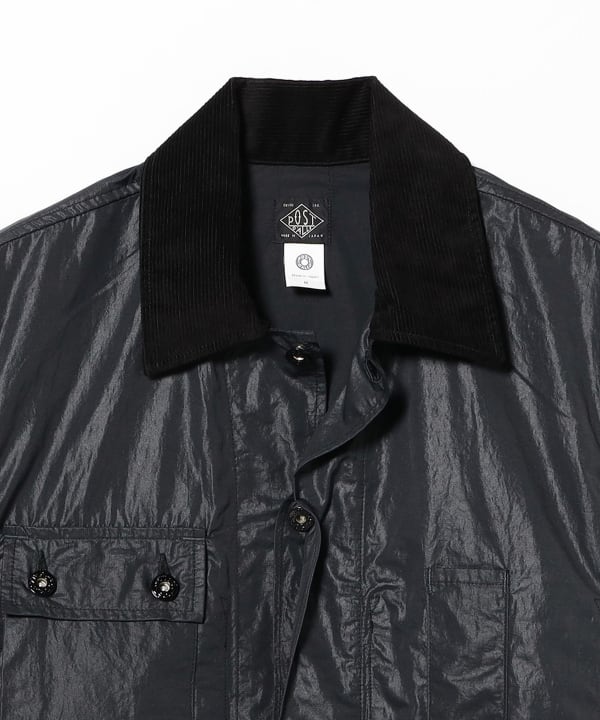 POST OVERALLS / #1123 R2-WTB BDU-R2 : waxy taffeata black