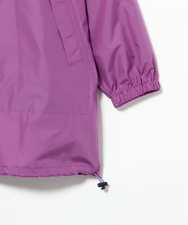ts(s) / Long Zip Pullover Parka-Recycle Polyester Ripstop Cloth