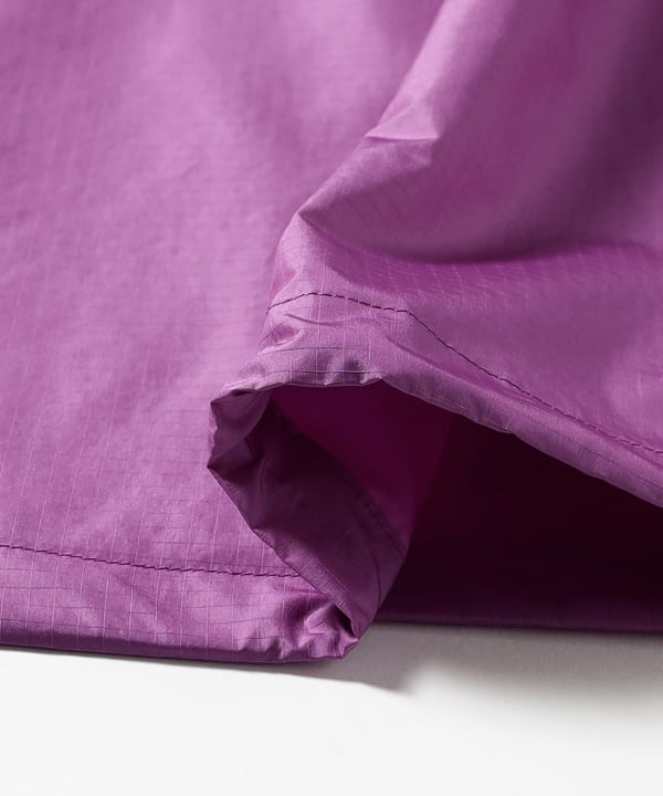 ts(s) / Long Zip Pullover Parka-Recycle Polyester Ripstop Cloth
