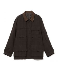 KAPTAIN SUNSHINE / Wool Herringbone Explorer Jacket