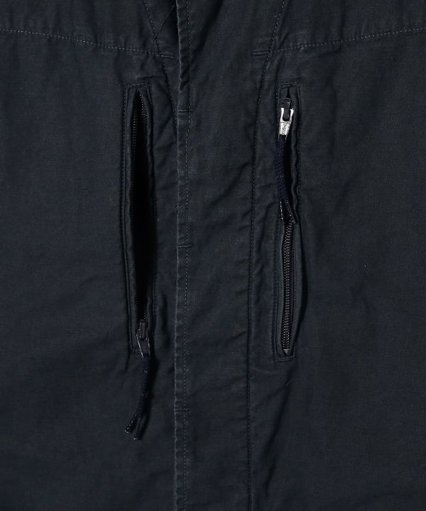 sage de cret / Cotton Linen Back Sateen F1Type Shirt Jacket