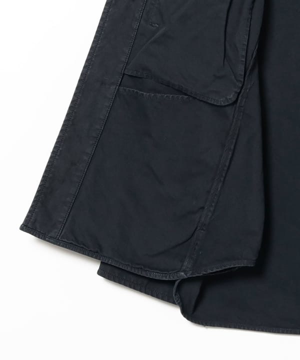 sage de cret / Cotton Linen Back Sateen F1Type Shirt Jacket