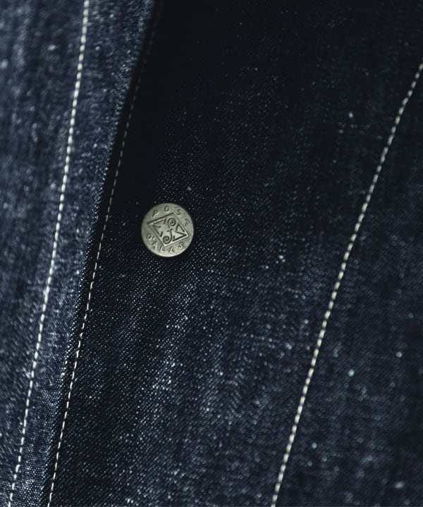 【別注】POST OVERALLS / Snap Button Coverall Jacket