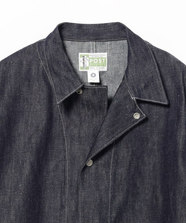 【別注】POST OVERALLS / Snap Button Coverall Jacket