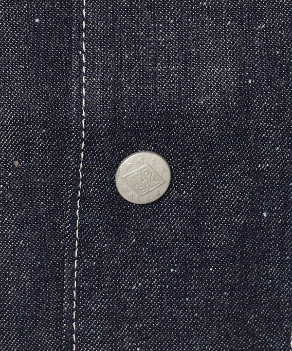 【別注】POST OVERALLS / Snap Button Coverall Jacket