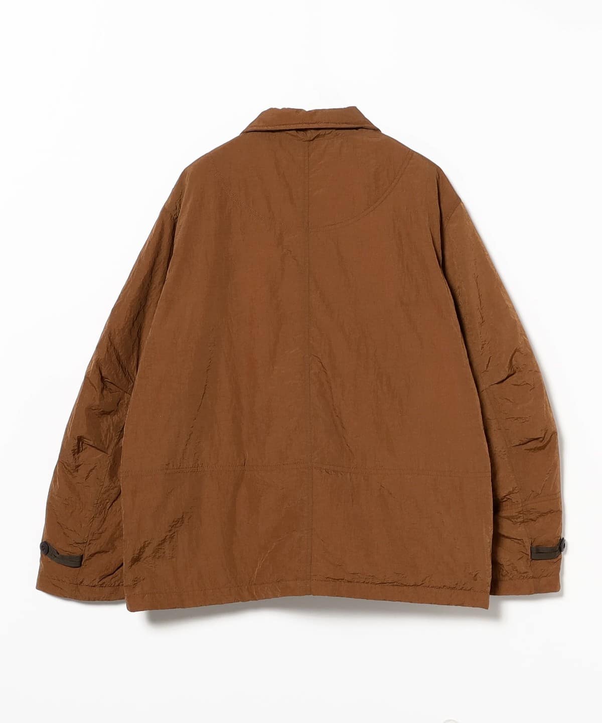 paaaman様ブラウン36 BEAMS PLUS（ビームス プラス）dip / Nylon Shawl Collar Blouson 52