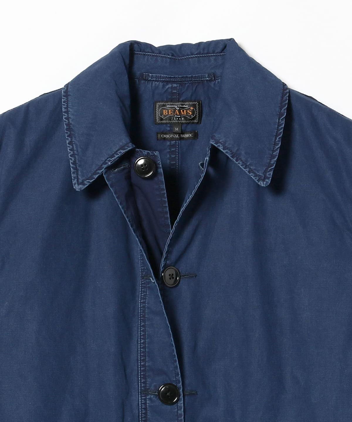 BEAMS PLUS (BEAMS PLUS) High Count Indigo Weather Cloth Military 