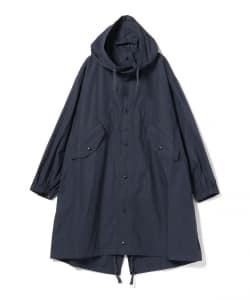 ▲ENGINEERED GARMENTS / Highland Parka- Navy Cotton Duracloth Poplin