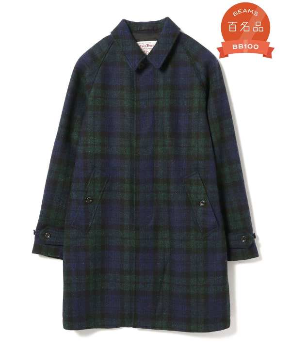 BEAMS PLUS BEAMS PLUS BEAMS PLUS / Bal Collar Coat Harris Tweed 