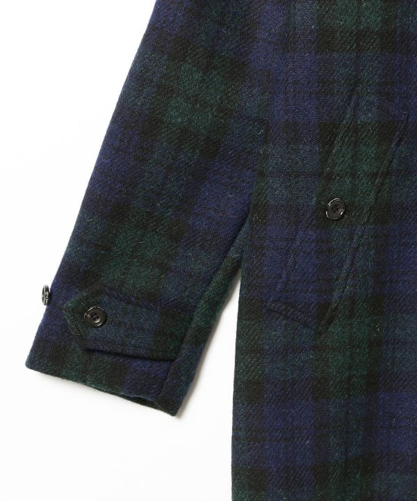 BEAMS PLUS（ビームス プラス）Bal Collar Coat Harris Tweed（コート ステンカラーコート）通販｜BEAMS