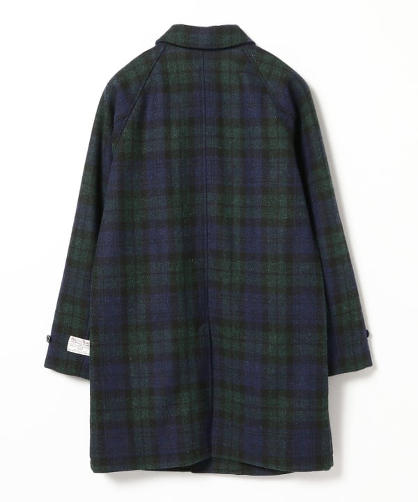 BEAMS PLUS（ビームス プラス）Bal Collar Coat Harris Tweed（コート ステンカラーコート）通販｜BEAMS