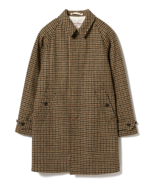 BEAMS PLUS BEAMS PLUS Collar Coat Harris Tweed (coat, trench coat) for sale  | BEAMS