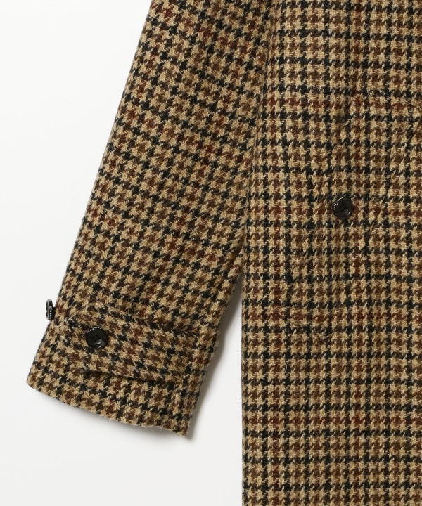 BEAMS PLUS（ビームス プラス）Bal Collar Coat Harris Tweed（コート ステンカラーコート）通販｜BEAMS