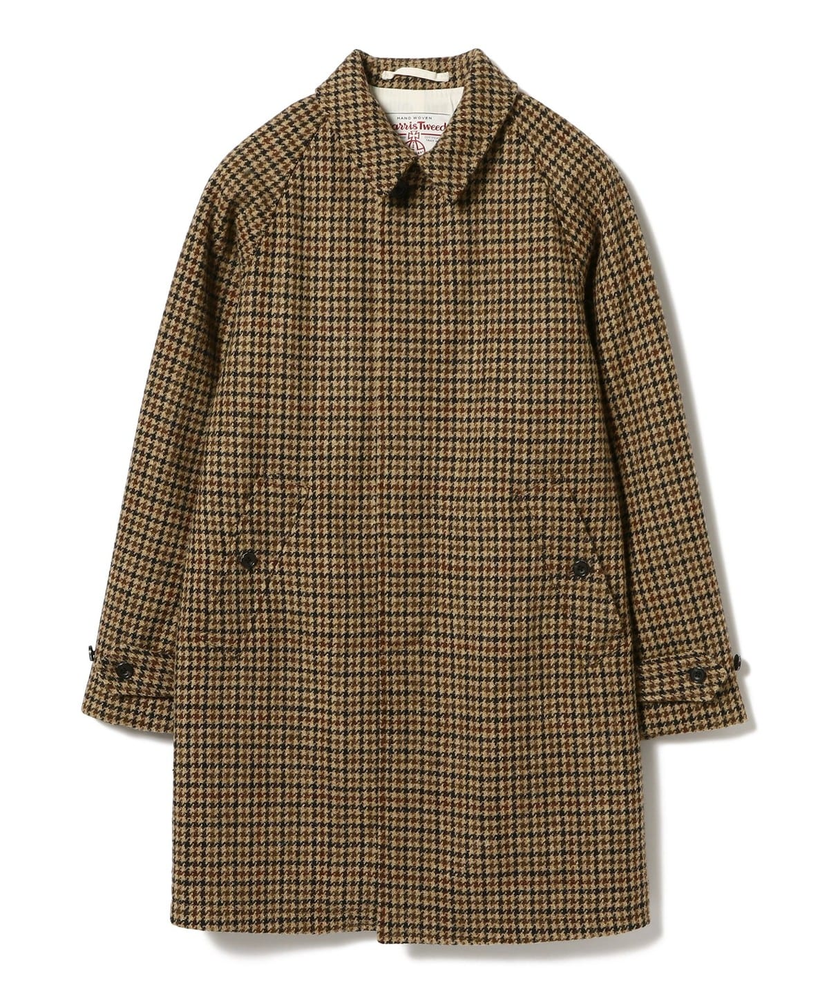 Bal Collar Coat Harris Tweed コート MEN GUN CLUB XS Bal Collar Coat Harris Tweed コート MEN GUN CLUB XS