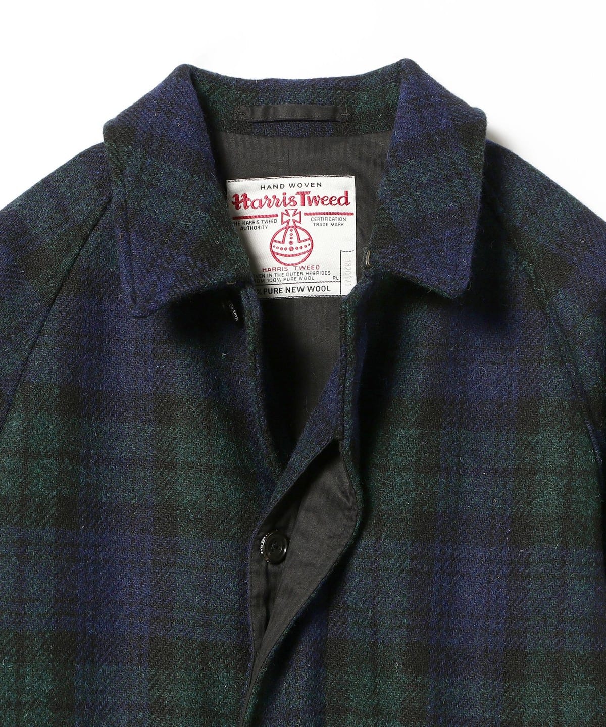 BEAMS PLUS（ビームス プラス）Bal Collar Coat Harris Tweed（コート