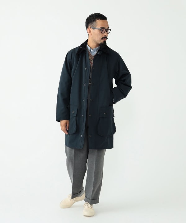 BEAMS PLUS Barbour × BEAMS PLUS / Special order BORDER 2Layer 