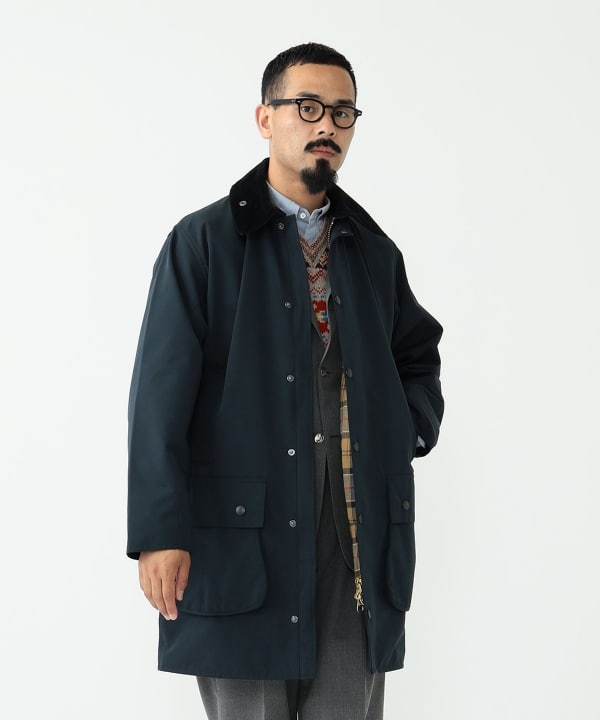 BEAMS PLUS（ビームス プラス）Barbour × BEAMS PLUS / 別注 BORDER ...