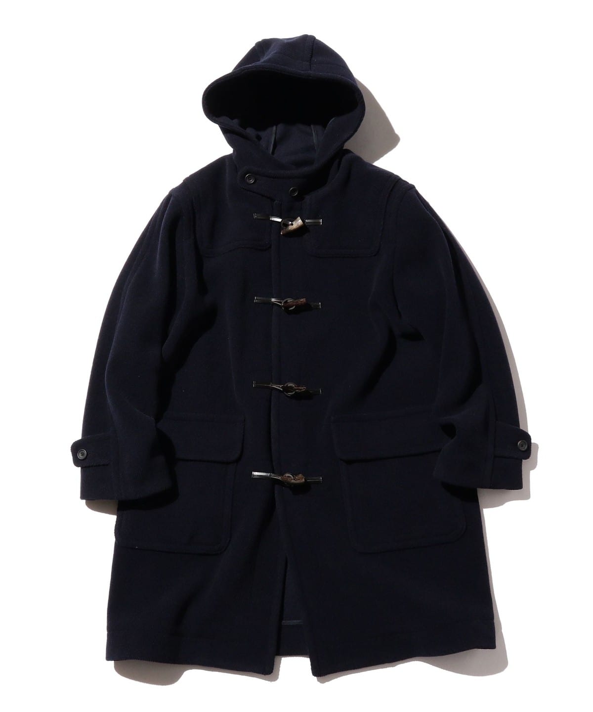 Duffle Coat Herringbone コート MEN NAVY L Duffle Coat Herringbone コート MEN NAVY L