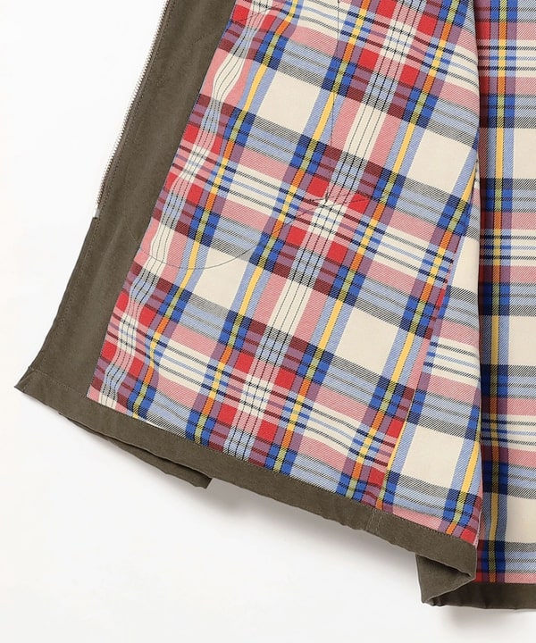 BEAMS PLUS テトロンコットン シャンブレー パフ ハーフコート XL BEAMS BOY（ビームス ボーイ）【+15%ポイントUP】コットン