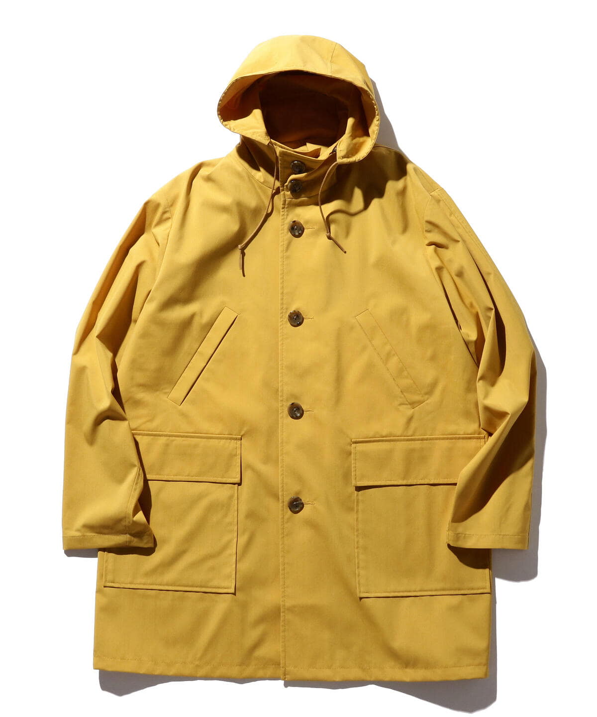 BEAMS PLUS ビームス プラス / ポリエステル ウール フーデッド コート コート MEN YELLOW S BEAMS PLUS ビームス プラス / ポリエステル ウール フーデッド コート コート MEN YELLOW S