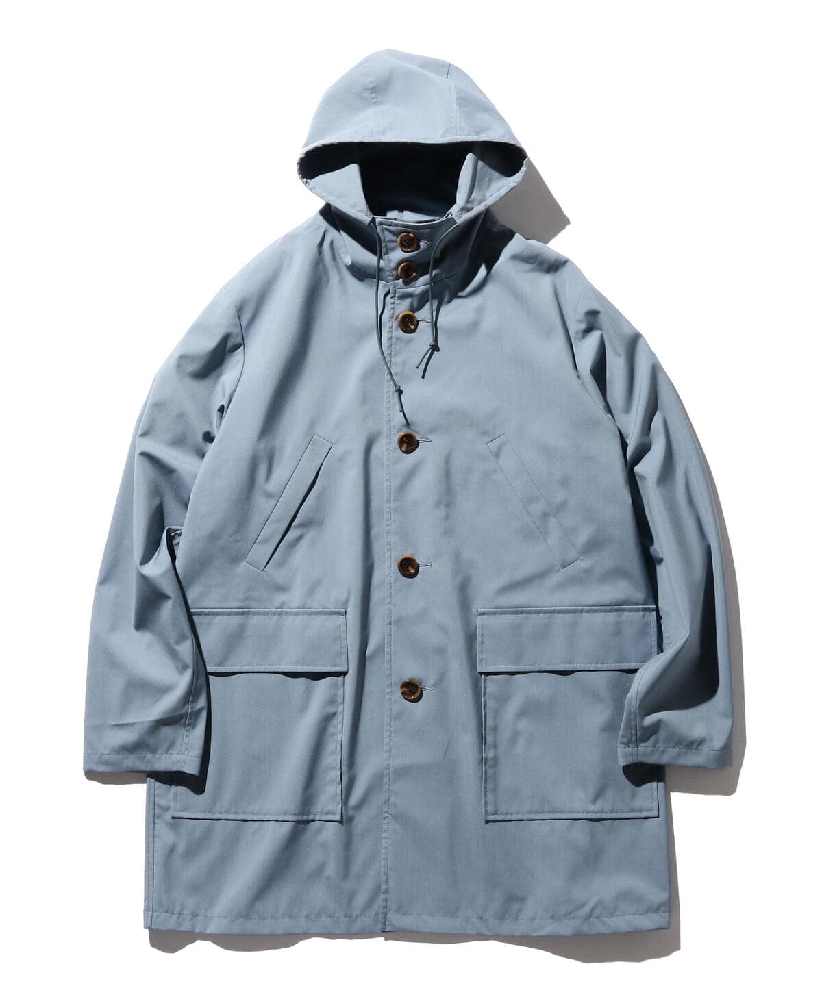 BEAMS PLUS ビームス プラス / ポリエステル ウール フーデッド コート コート MEN SAX L BEAMS PLUS ビームス プラス / ポリエステル ウール フーデッド コート コート MEN SAX L