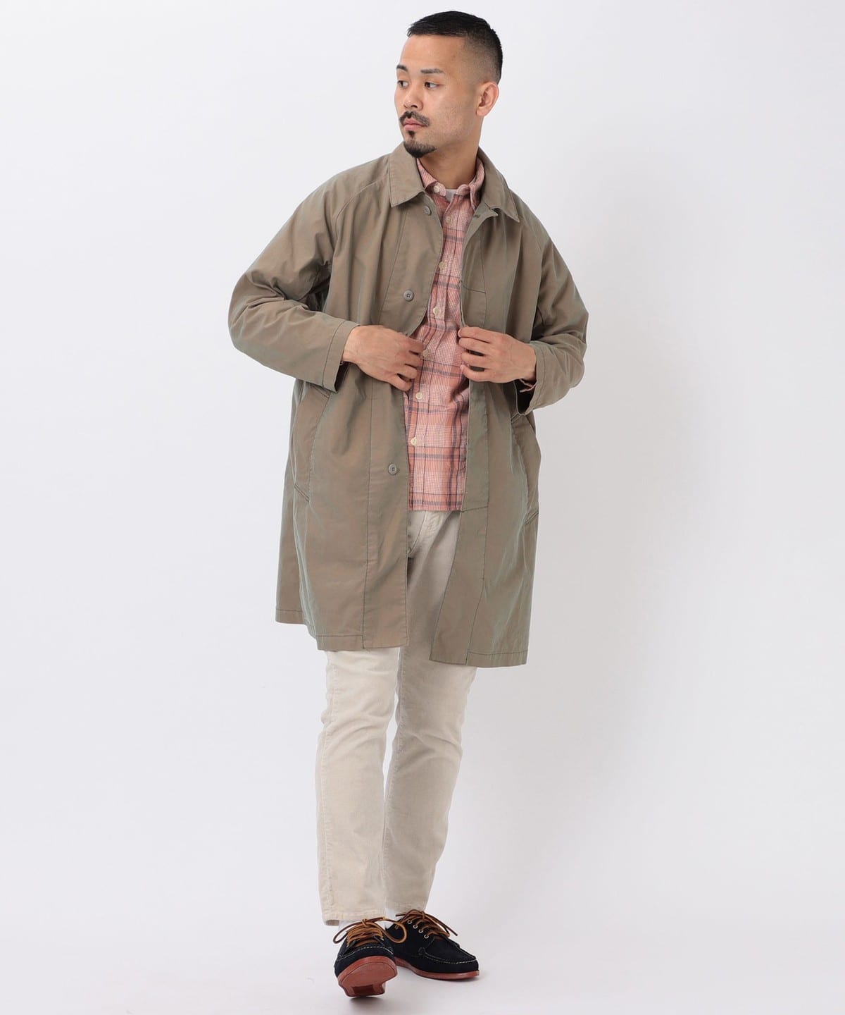 BEAMS PLUS(ビームス プラス)【別注】REMI RELIEF / Balmacaan Coat BEAMS PLUS(ビームス プラス)【別注】REMI RELIEF / Balmacaan Coat