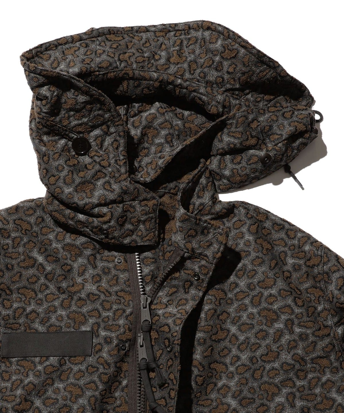 BEAMS PLUS BEAMS PLUS-6548 Coat Camo Jacquard (Coat Mod Coat