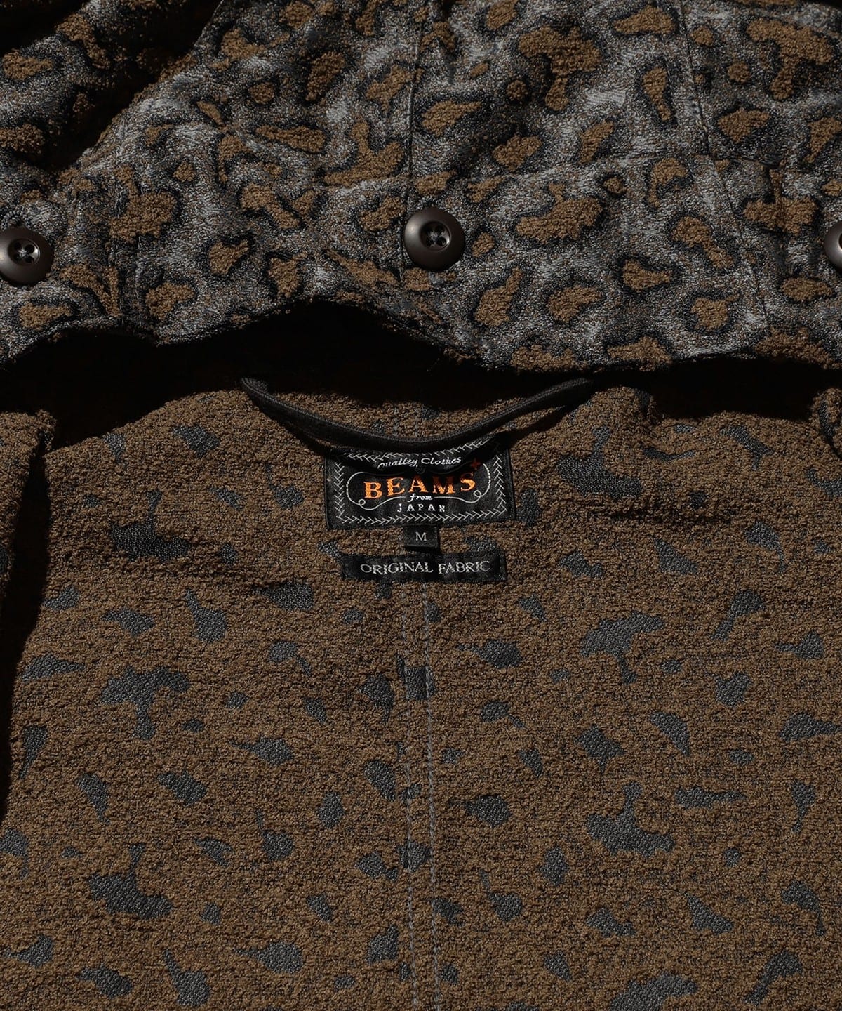 BEAMS PLUS (BEAMS PLUS) [Time Sale] M-6548 Coat Camo Jacquard