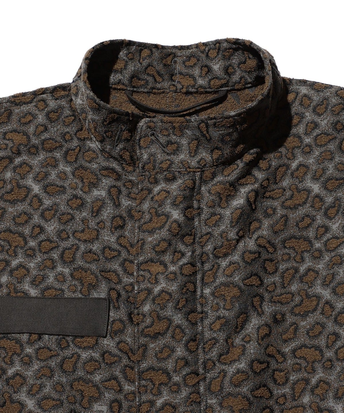 メンズ チーターカモフラージュ柄 M-6548コート BEAMS PLUS（ビームス プラス）M-6548 Coat Camo Jacquard（コート
