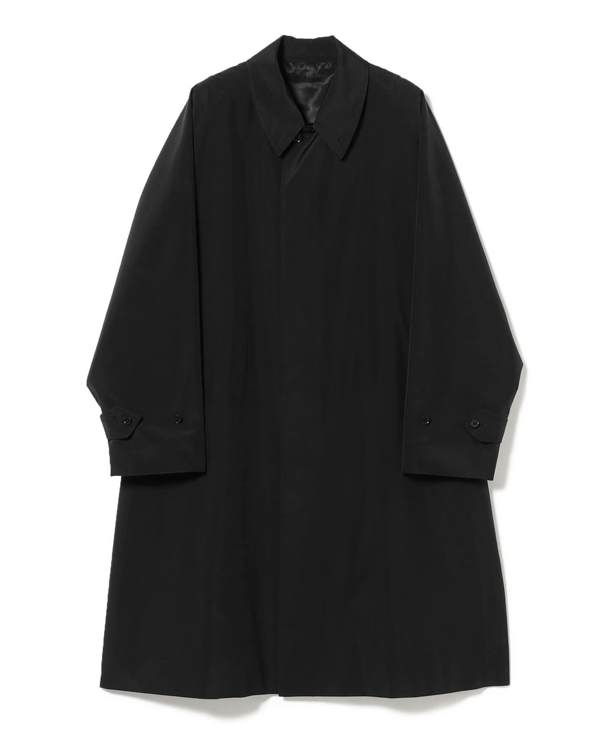 KAPTAIN SUNSHINE キャプテン サンシャイン / Walker Coat Silk Weather コート MEN BLACK 36 KAPTAIN SUNSHINE キャプテン サンシャイン / Walker Coat Silk Weather コート MEN BLACK 36