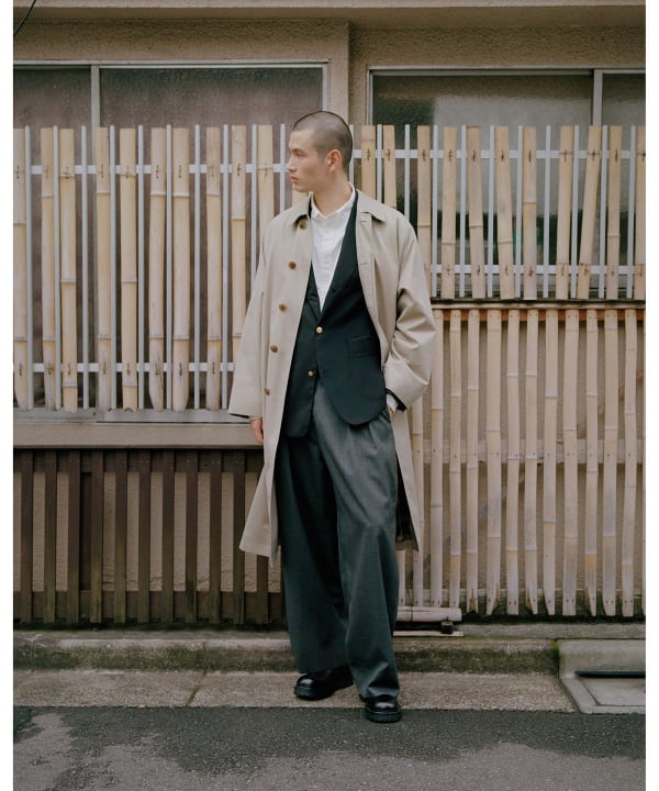 STUDIO NICHOLSON ベージュ トレンチコート Studio Nicholson Releases its Spring '25 Collection — eye_C