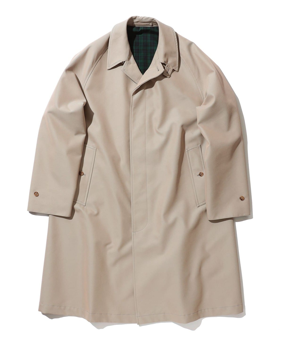 BEAMS PLUS（ビームス プラス）Balmacaan Coat T/C Gabardine（コート