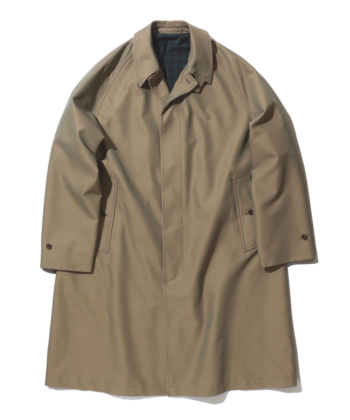 BEAMS PLUS（ビームス プラス）Balmacaan Coat T/C Gabardine（コート